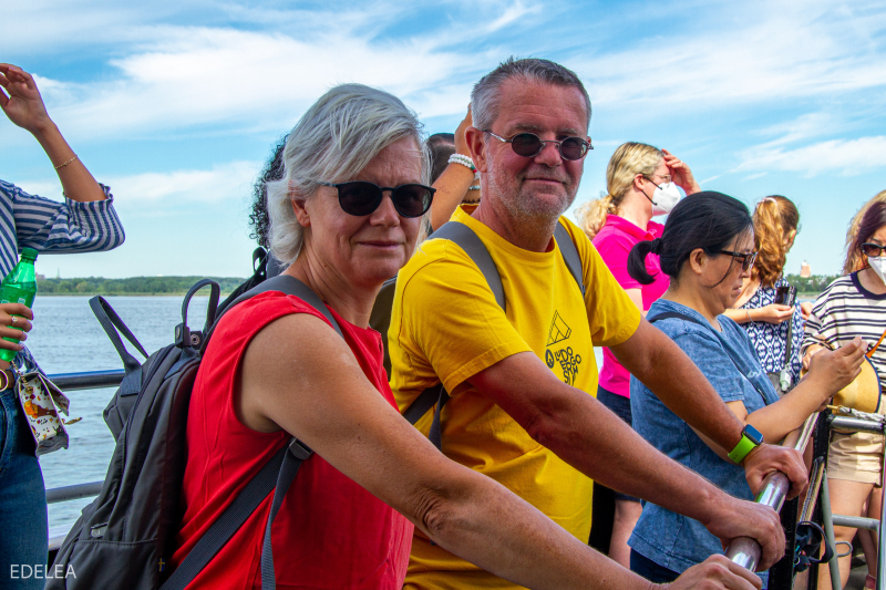 Mama&Papa on the Ferry